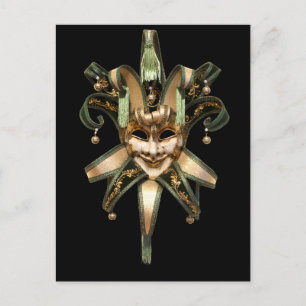 Venetisk mask vykort