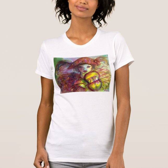 VENETISK MASQUERADE/HARLEQUIN T-SHIRT (Framsida)
