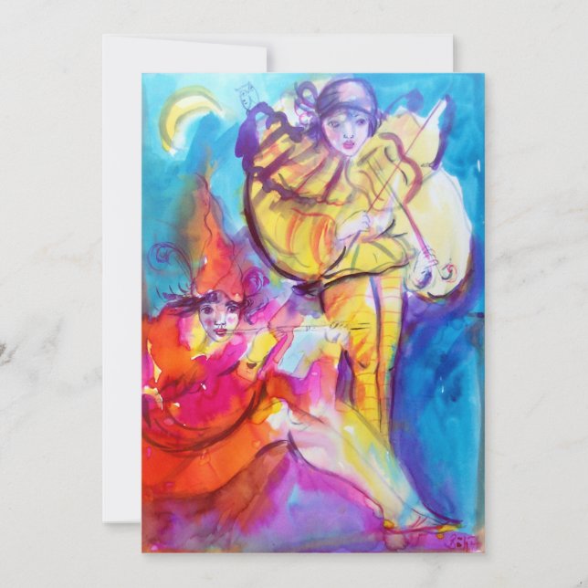 VENETISK MASQUERADE / MUSICAL NOCTURNE MEDDELANDE (Framsida)