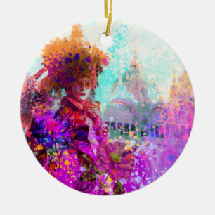 Venetisk Mirage Ceramic Ornament