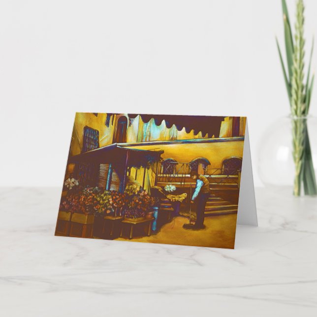 Venetiskt hälsningskort för leverantörer kort (Framsida)