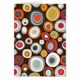 veneto boho spot-choklad hälsningskort