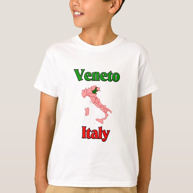 Veneto italien t-shirt (Framsida)