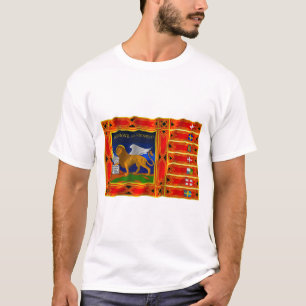 Veneto som vinkar flagga t shirt