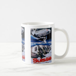 Venez En Suisse ~ Kom till Schweiz Kaffemugg