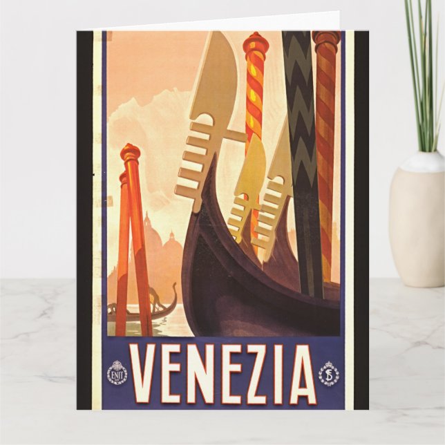 Venezia 1920 kort (Framsida)