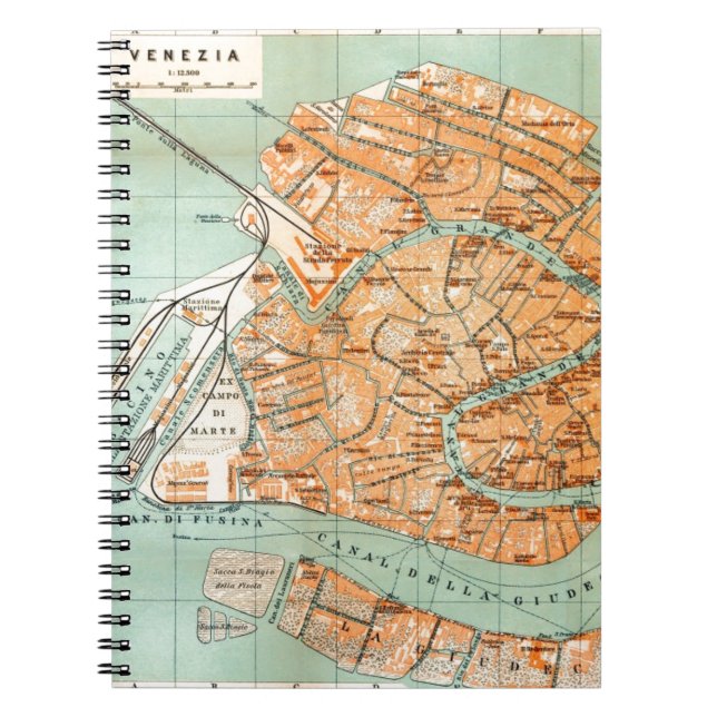 Venezia Anteckningsbok (Framsidan)