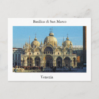 Venezia Basilica di San Marco Vykort
