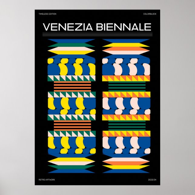 Venezia Biennale - Bauhaus Poster (Framsidan)