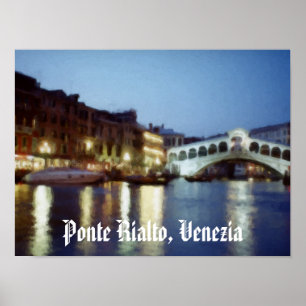 Venezia Di Notte (Venedig i natt) Poster