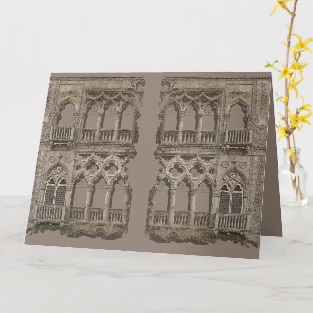 Venezia D'Oro Kort (Gul blomma)