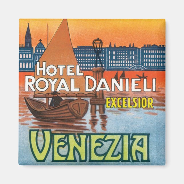 Venezia Hotel Royal Danieli Magnet (Framsidan)