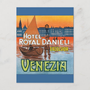 Venezia Hotel Royal Danieli Vykort