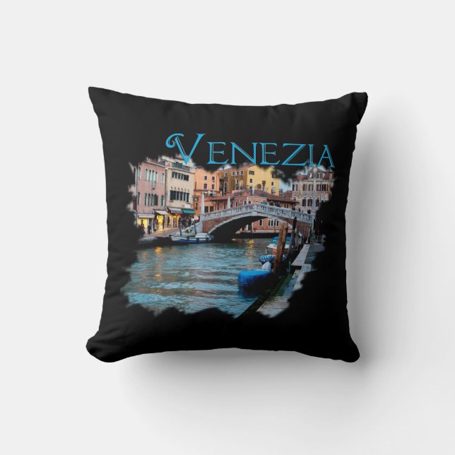 Venezia, Italien: Längs kanalen Kudde (Framsida)