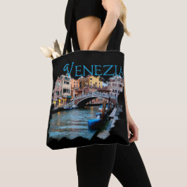 Venezia, Italien: Längs kanalen Tygkasse