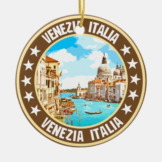 Venezia Julgransprydnad Keramik (Framsidan)