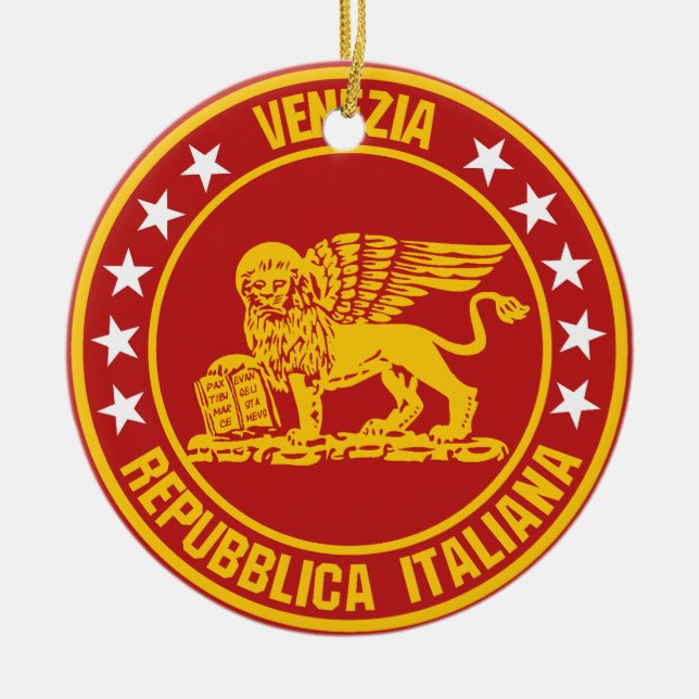 Venezia Julgransprydnad Keramik (Framsidan)