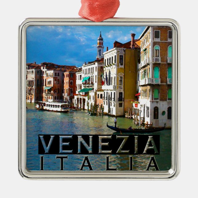 Venezia Julgransprydnad Metall (Framsidan)