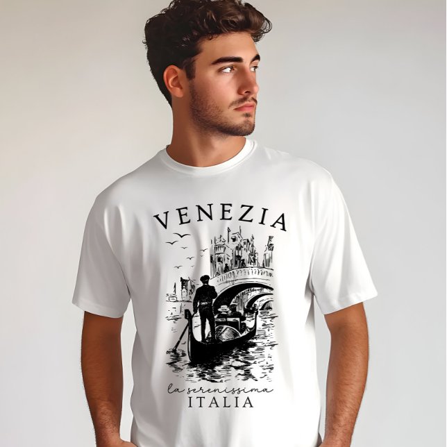 Venezia La Serenissima – Venice Italy Travel T Shirt (Skapare uppladdad)