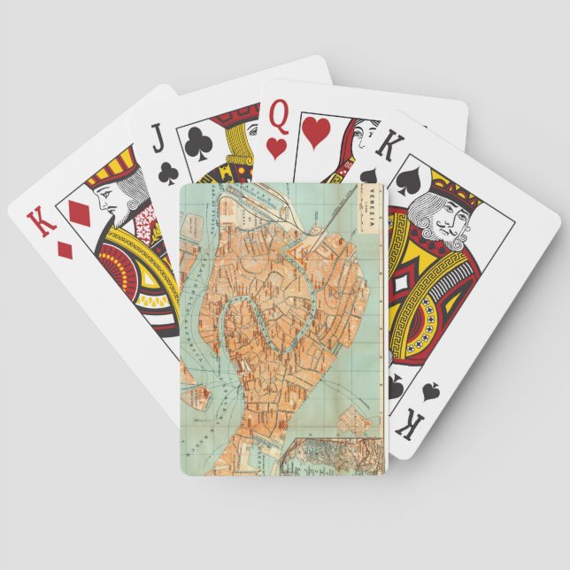 Venezia Spel Kort (Baksidan)