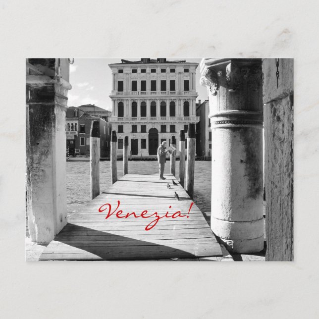 Venezia Venedig vykort (Framsida)