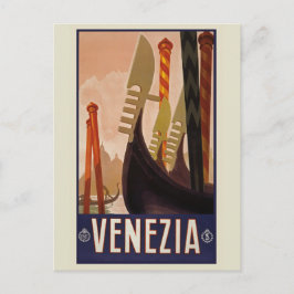 Venezia Vintage Postcard Vykort