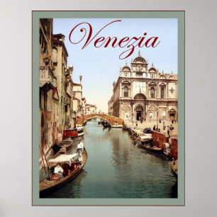 Venezia ~ Vintage resor Poster