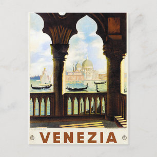 venezia vintage resor vykort