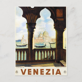 venezia vintage resor vykort