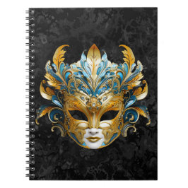 Venezianmaskeradmask Anteckningsbok