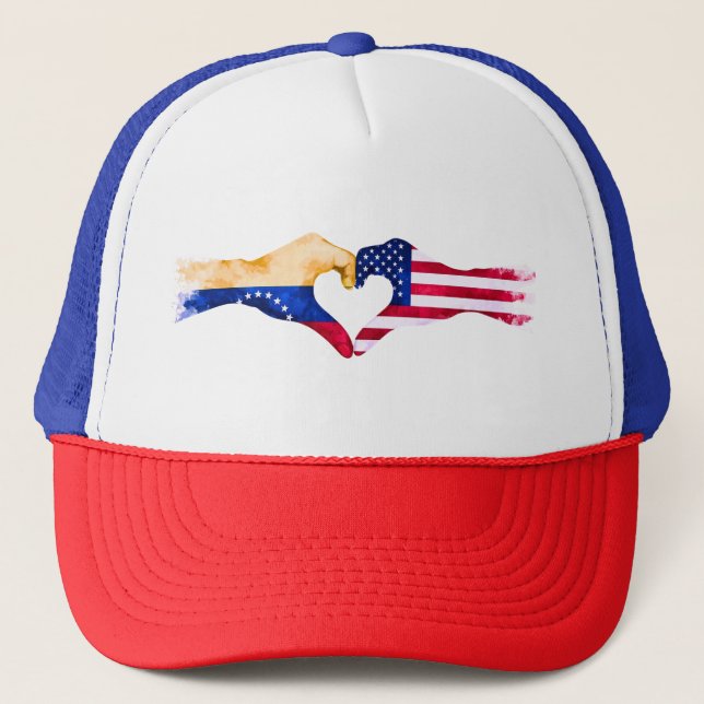 🇻🇪❤️🇺🇸 “Venezolano en USA”  Keps (Framsida)
