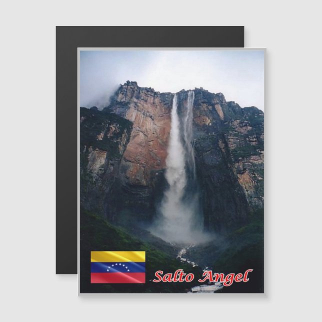 Venezuela - Angel Falls - (Fram/baksida)
