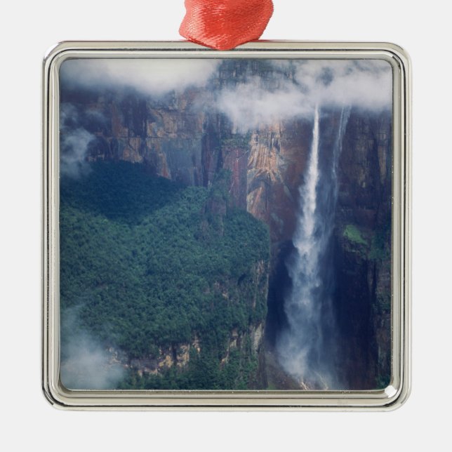 Venezuela, Angel Falls, Canaima nationalpark Julgransprydnad Metall (Framsidan)