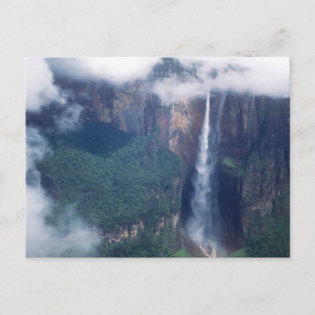 Venezuela, Angel Falls, Canaima nationalpark Vykort (Framsida)