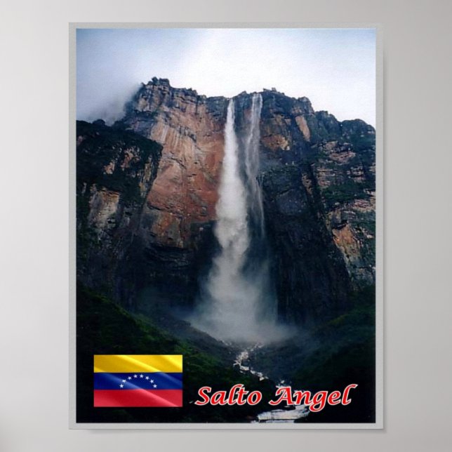 Venezuela - Angel Falls - Poster (Framsidan)