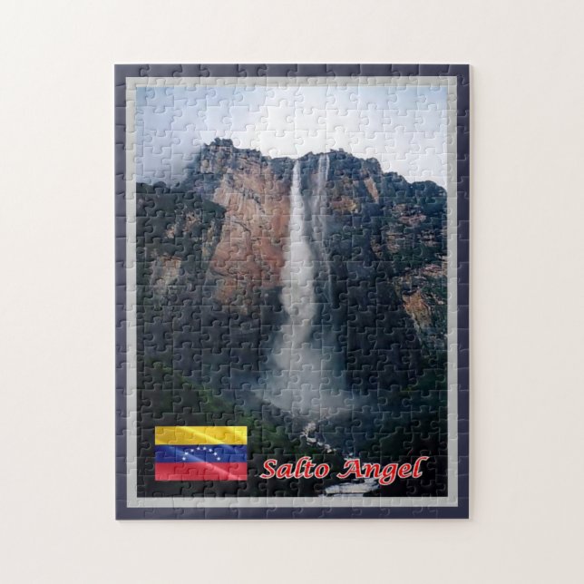 Venezuela - Angel Falls - Pussel (Vertikal)