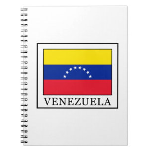 Venezuela Anteckningsbok Med Spiral
