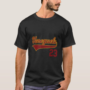 Venezuela Baseball Franela Vinotinto Beisbol 23288 T Shirt
