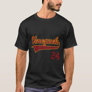 Venezuela Baseball Vinotinto Beisbol T Shirt