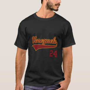 Venezuela Baseball Vinotinto Beisbol T Shirt