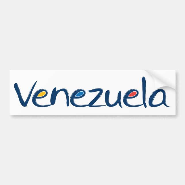 Venezuela bildekal (Framsidan)
