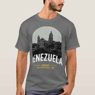 Venezuela Caracas Arkitektur Konst familj T Shirt