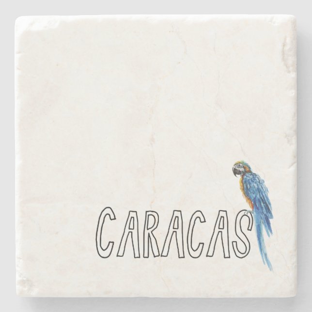 Venezuela - Caracas Stenunderlägg (Framsidan)