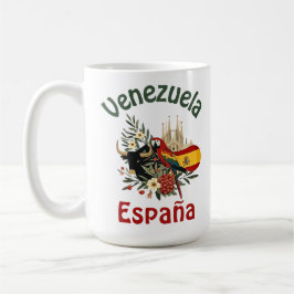 Venezuela + España – fusión de raíces y orgullo Kaffemugg