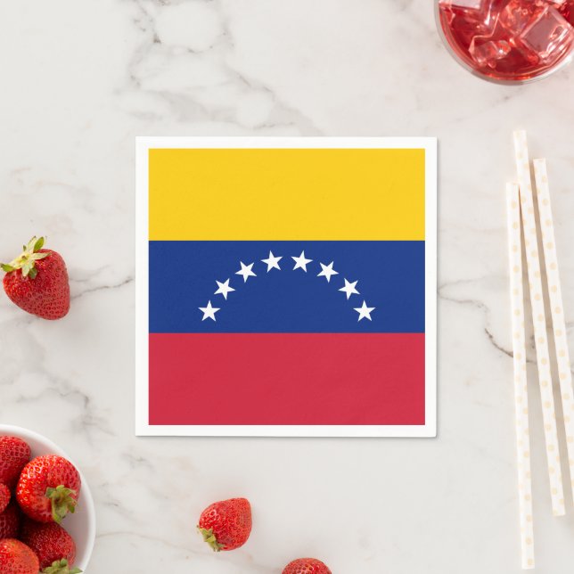 Venezuela flaga anpassade servetter (Insitu)
