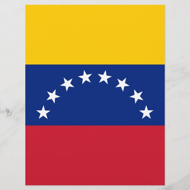 Venezuela flagga (Framsida)