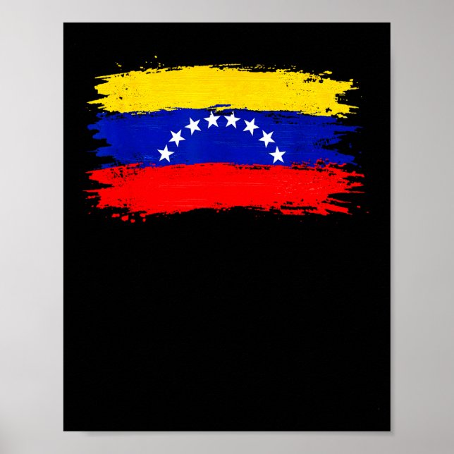 Venezuela Flagga 2026 Fri Fred  Poster (Framsidan)