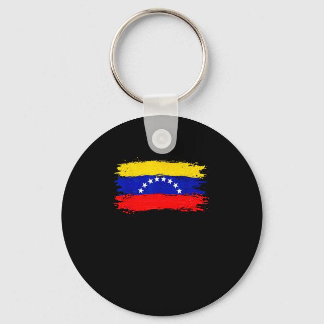 Venezuela Flagga 2026 Libre Fred  Nyckelring (Framsida)