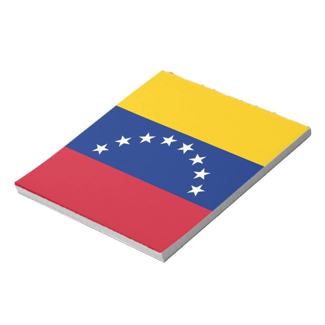 Venezuela flagga anteckningsblock (Roterad)