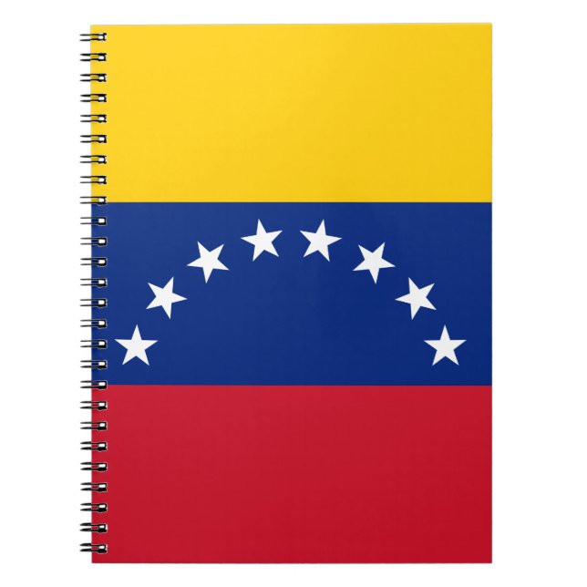 Venezuela flagga anteckningsbok (Framsidan)